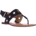 thumbnail image 1 of Womens Tommy Hilfiger Lerry2 Flat Sandals, Black Multi, 1 of 6