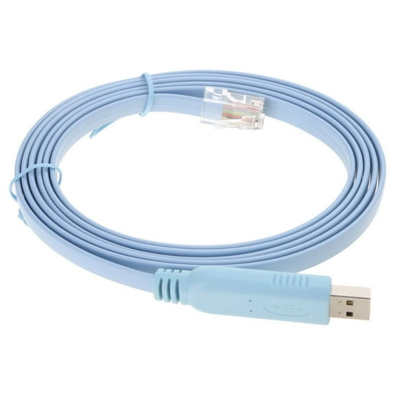 USB Consoles Cable USB to RJ45 Adapter Consoles Cable for H3C Router Rollover