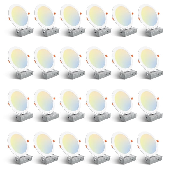 Luminaria Amico Downlight LED regulable 8" 5CCT 18W 1500 lm