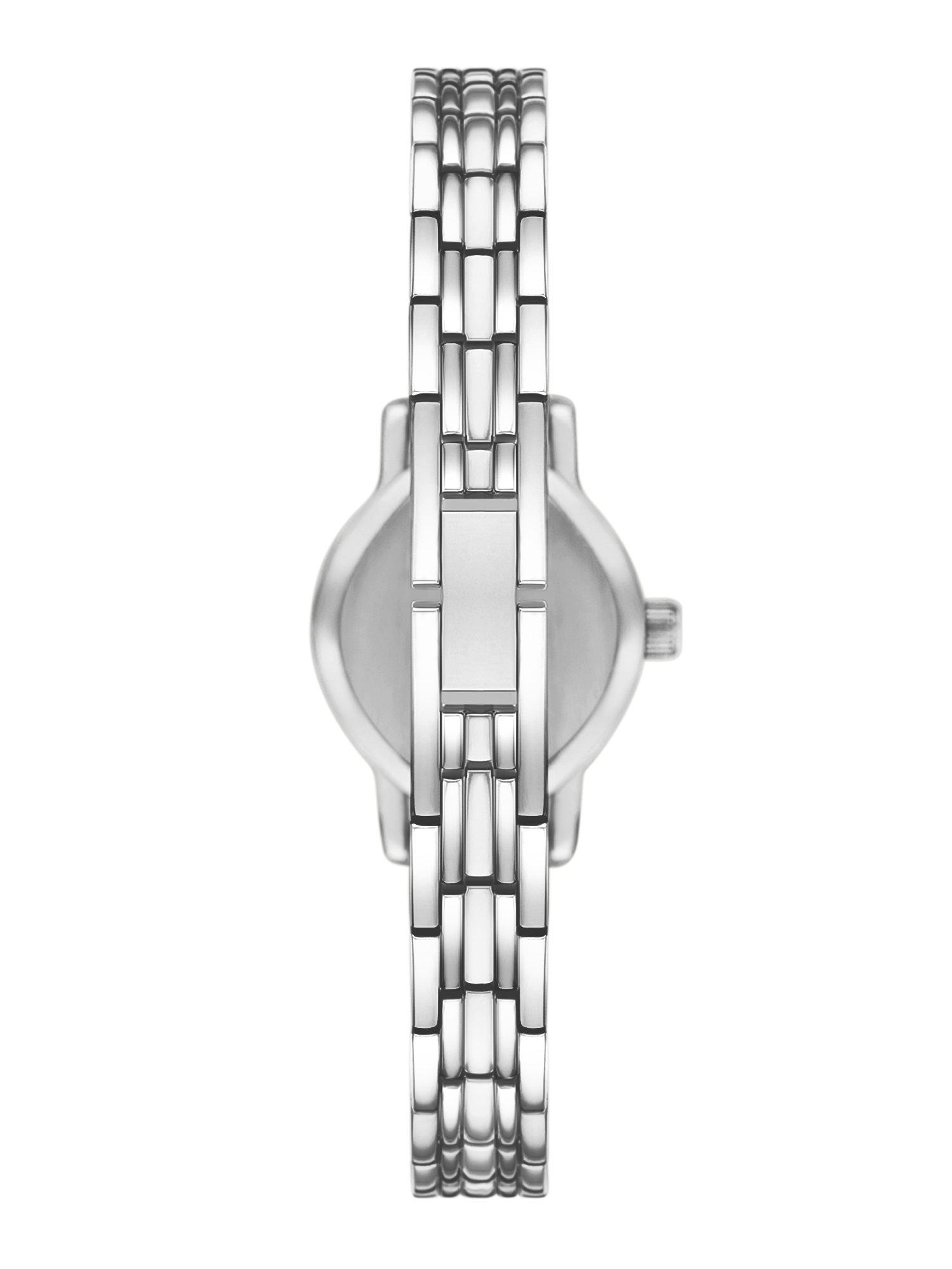Folio Women’s 2pc Watch & Bracelet Set; 28mm Oval Case, Metal Bracelet, Silver FMDAL1222