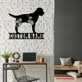thumbnail image 4 of Craftnamesign Custom FLoral Border Terrier Metal Wall Art LED Light, Flower Dog Lover Name Sign, 4 of 5