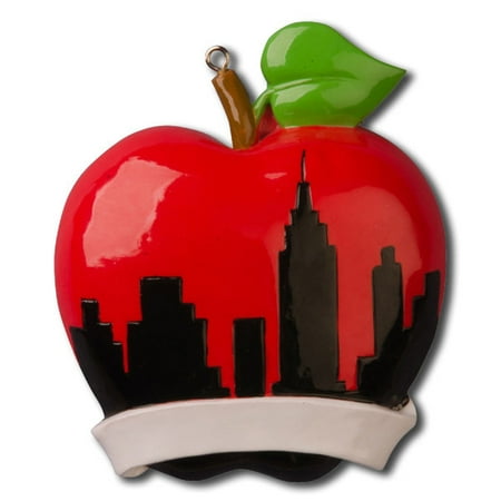 Ny City Christmas NY Christmas Ball City Personalized Christmas Ornament DO-IT-YOURSELF ()