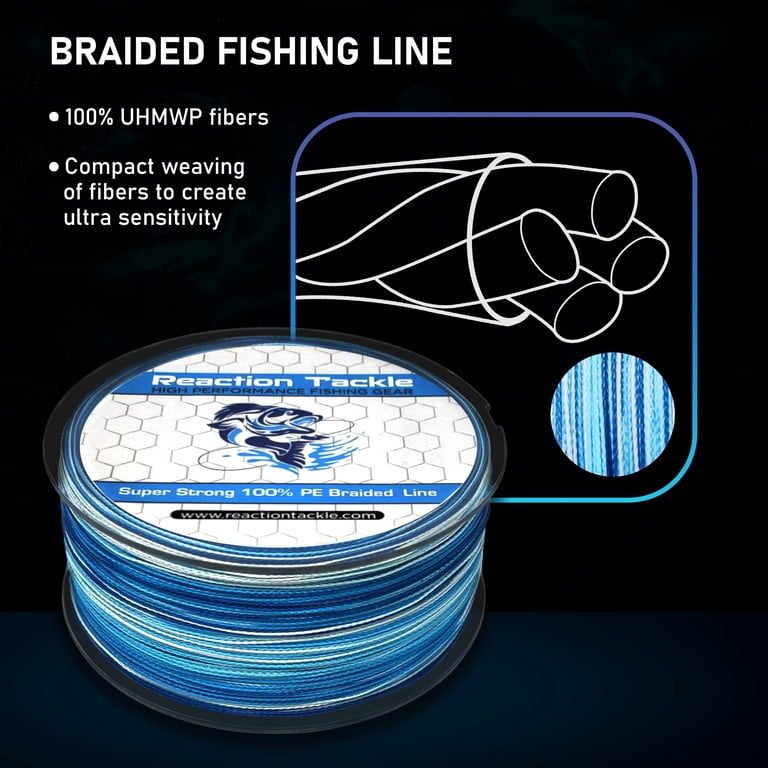 Reaction Tackle Braided Fishing Line - Timber Brown - 25lb / 500yds / Timber Brown Reaction Tackle Braided Fishing Line - Timber Brown - 25lb / 500yds / Timber Brown