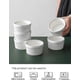 thumbnail image 4 of Set Of 6, Creme Brulee Ramekins For Pudding And Ice Cream, Porcelain Sauce Ramekins, Baking Souffle Ramekin Bowls, Microwave And Oven Safe --Aiyi, 4 of 5
