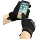 thumbnail image 3 of Un par de guantes militares de combate táctico para hombres, guantes deportivos de verano, protección anticorte para motocross (negro M), 3 of 5