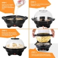 thumbnail image 4 of TLGREEN 6 Quart Popcorn Machine, Stir Crazy Popcorn Popper Machine, Electric Hot Oil Popcorn Maker Machine, with Nonstick Plate & Stirring Rod, Large, 4 of 9
