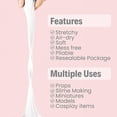 thumbnail image 2 of Arcilla de Espuma BOHS Blanca 1.5 kg para Proyecto Escolar, Cosplay y Slime, 2 of 5