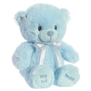 ebba - Medium My First Teddy - 9 Blue - Adorable Baby Stuffed Animal