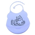 thumbnail image 2 of Baberos infantiles de silicona Sunnimix Babero impermeable para niños pequeños 2 piezas, 2 of 8