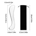 thumbnail image 3 of Stainless Steel Myofascial Release Tool, Scraping Tool Physical, Trigger Point Massage Tool, Lymphatic Drainage Massage, S-Shaped Gua Sha for Neck and Full Body Muscle Care,, 3 of 7