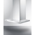thumbnail image 3 of 24" wide European style convertible wall-mount range hood in stainless steel, 3 of 5