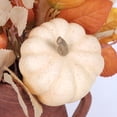 thumbnail image 4 of Pumpkins and Foliage Artificial Arrangement in Milk Jar, Multicolor, 13", Fall by Way To Celebrate, 4 of 5