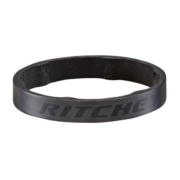Ritchey Entretoise de Casque WCS Noir Carbone UD Mat 28.6mm/5 mm 5 Pcs/sac