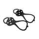 thumbnail image 3 of Fundas de silicona para zapatos de exterior, antideslizantes, para escalada en hielo y nieve, clavos para escalada en nieve, garras simples de 5 dientes para hielo, 3 of 3