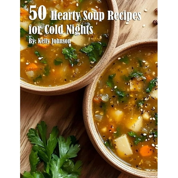 50 Hearty Soup Recipes for Cold Nights, (Paperback)