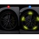 thumbnail image 5 of Paquetes de 40 Pegatinas Reflectantes Decorativas Personalizadas para Ruedas de Coche para Llantas de Motocicletas Eléctricas Tira Electroluminiscente Pegatinas Creativas para el Cuerpo Tiras Reflecta, 5 of 5