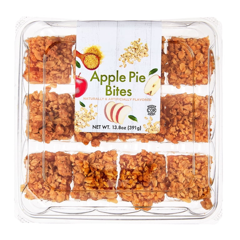 Charlotte's Apple Pie Bites 13.8 ounce, 12 Count, Shelf-Stable