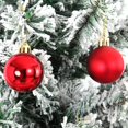 thumbnail image 2 of Emopeak 24 Piezas Adornos De Bolas De Navidad Para Árbol De Navidad - Decoraciones De Árbol De Navidad Inastillables Bola Colgante Para Decoración De Fiestas De Bodas (Rojo 2.5"-6.2Cm), 2 of 5