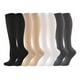 thumbnail image 1 of 8pares Calcetas De Compresión Hombre Mujer Calcetines Largas, 1 of 8