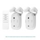 thumbnail image 2 of Dual Smart Curtains Robot Roman Rod Track Automatic Curtain Opener Remote Control Curtain Motor, 2 of 5