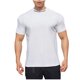 thumbnail image 2 of Blusas y camisas de manga corta y cuello redondo para hombre. Blusas casuales de verano para hombre, de manga corta, de color liso, con cuello redondo, para fitness. Blusas de poliéster para hombre., 2 of 5