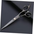 thumbnail image 2 of Tijeras de peluquería profesionales Tijeras de corte de pelo de peluquero de acero inoxidable Tijeras rectas Herramientas de salón para madre padre amigos, 2 of 4