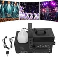 thumbnail image 3 of 1500W DMX Snow Machine+RGB LED Light +Remote DJ Snowflake Machine Snow Maker, 3 of 12