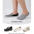 thumbnail image 4 of 12 pairs of women's invisible socks, women's low-top socks with non-slip cotton lining socks (5-8), 4 of 5