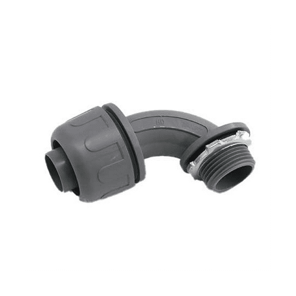 Liquid Tight Connector 3/4 Inch Non Metallic Flex Electrical Conduit Fittings Electrical Conduit Connector Fitting
