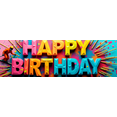 thumbnail image 3 of Vibrant Ski Themed Happy Birthday Banner Backdrop Party Decorations Photography Props Birthday Party Supplies Background for Indoor Celebrations Outdoor Gatherings and Photo Booths, 3 of 7