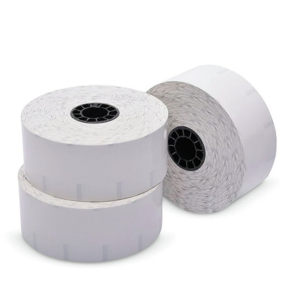 PM Company ICX90230205 1.57 in. x 375 ft. Sticky Media - White (12 Rolls/Carton)