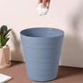 thumbnail image 5 of Naxoaeo Clearance Small Trash Can, 3.5 Gallon Slim Garbage Can Plastic Waste Basket with Handles Container Bin for Narrow Spaces Bathroom, Bedroom, Kitchen, office at Home, 5 of 8