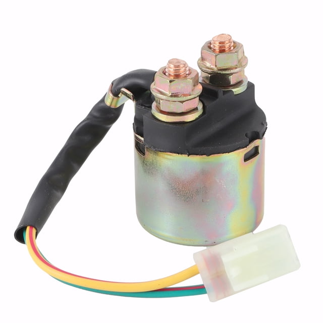Solenoide De Arranque Para Honda Interruptor De Relé De Arranque Taller De Reparación De Motocicletas De Instalación Simple Y Confiable Resistente Para Honda ATV TRX450 Anggrek Accesorios