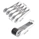 thumbnail image 4 of Stainless Steel Pastry Cutter with 5 Wheels - Multifunctional Dough Wheel Cutter for Accurate and Safe Cutting of Pie, Pizza, Cake, Biscuits, 4 of 5