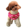 thumbnail image 5 of Correa para el pecho transpirable y cómoda para mascotas, correa para el pecho para perros y gatos, correa para el pecho con puntos blancos para perros MFZFUKR BST3001957-4, 5 of 5