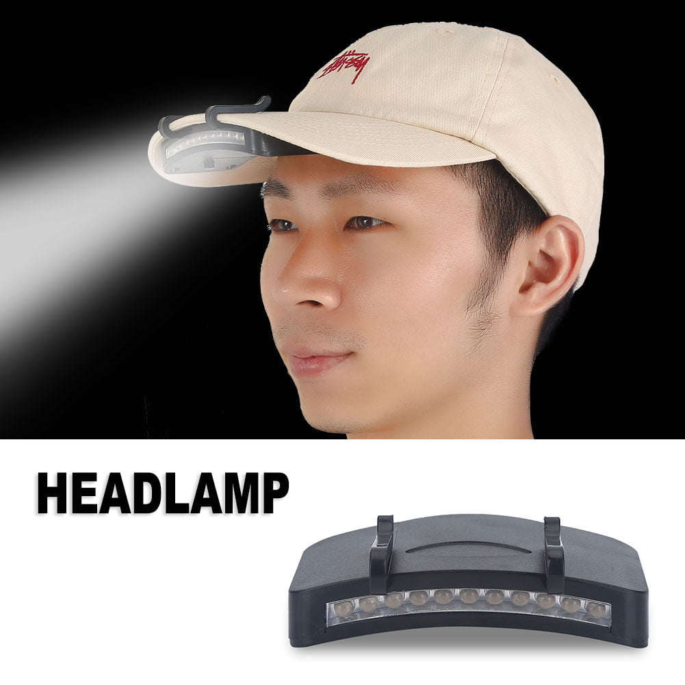 clip on hat led light