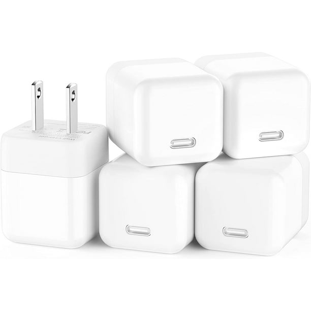 LUOATIP 20W USB C Charger Block 5Pack Charging Brick for iPhone 14/14