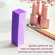 thumbnail image 5 of 20 piezas de bloque de pulido de uñas para uñas acrílicas y naturales, pulidores de lijado de 4 lados para uñas de gel, juego de limas para pulir brillo de uñas, 5 of 7