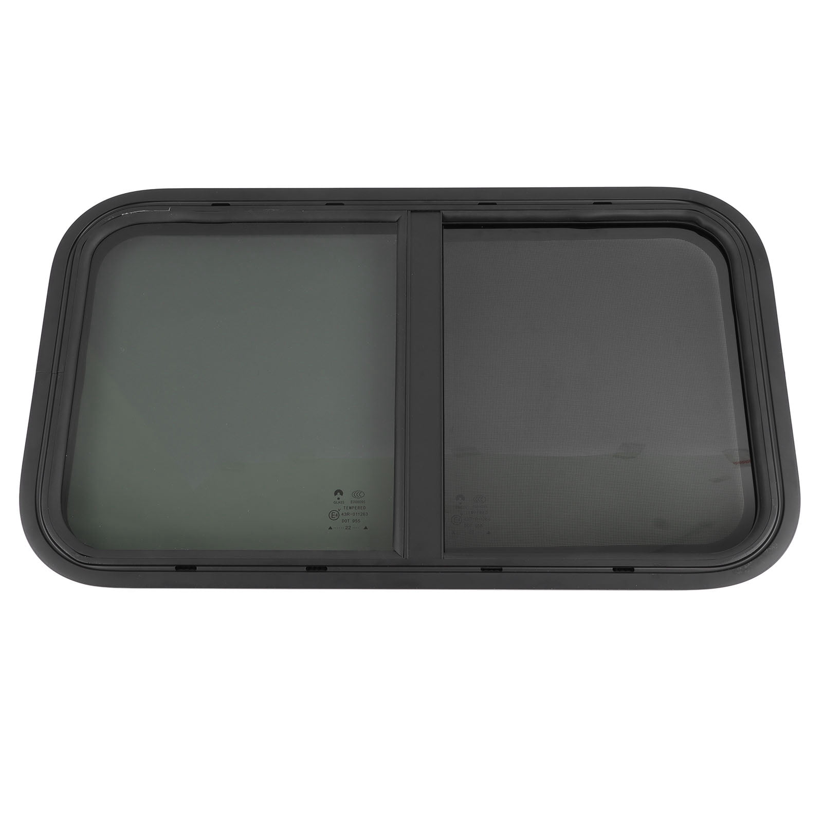 Trailer Window, Tinted Fully Airtight RV Window Round Corners for ...