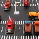 thumbnail image 4 of Niños Diy Car Parking Map Juguetes Con Coches Playing Mats Kids City Parking Lot Road Map Monstrate FN003426-01, 4 of 6