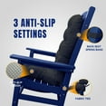 thumbnail image 3 of WINSOON 49x20x5 Inch Adirondack Chair Cushion Set of 2, Thickened and High Back Chair Cushion-Navy, 3 of 7