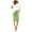 Green, variant on WAYUTE Shorts for Women Summer Cotton Pants Plus Size High Waisted Shorts Lacing Beach Workout Pocket Five Point Pants