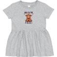 thumbnail image 3 of Inktastic New to the Herd Highland Cow Girls Baby Dress, 3 of 5