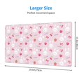 thumbnail image 2 of Cauagu Love Rabbit for Large Mouse Pad,XXL Extended Gaming Mouse Mat Long Extended Desk Mat Big Desk Pad Mat(16 x 29.5in) for Work/Game/Office/Home, 2 of 8