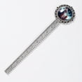 thumbnail image 2 of Starry sky animals Elegant Silver Lace-Edged Bookmark - Gift for Book Readers and Lovers, 2 of 5