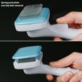thumbnail image 3 of Pluokvzr Pet Massage Brush Self Cleaning Slicker Dog Cat Grooming Puppy Pet Supplies Dog Brush Cat Nail Clipper Pet Grooming Brush for Dogs and Cats with Short to Long Hair, 3 of 7