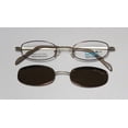 thumbnail image 3 of ELITE EYEWEAR 767 CLASSIC SHAPE SLEEK SUNGLASS CLIPON EYEGLASS FRAME/GLASSES, 3 of 10
