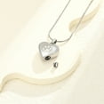 thumbnail image 4 of Pet Cremation Jewelry for Ashes Pendant Paw Print Pet Heart Urn Necklace Memorial Keepsake Jewelry for Pet/Dog's/Cat's Ashes, 4 of 7