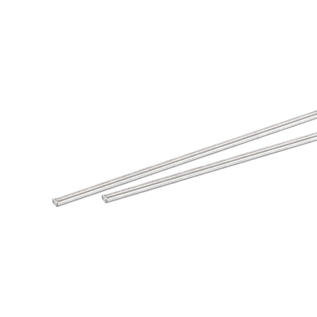 Titanio Redonda Varilla, Medio-Duro TC4 Titanio Aleación, Redondo Barra Varilla, para Mano Herramientas, Aviones Eje, Bricolaje Artesanía, 2 x 200mm Paquete de 2