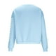 thumbnail image 4 of Sudadera sin capucha para hombre, cuello redondo, deportiva, con estampado de béisbol, sudadera con capucha, manga larga, blusa de poliéster para hombre, 4 of 4